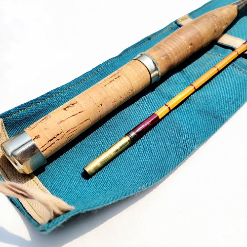 FALCON OF REDDITCH 'THE MERLIN'  6 1/2' 4wt CANE FLY ROD