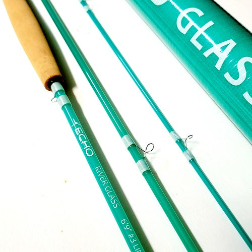 ECHO RIVER GLASS GLACIER BLUE 6'9" 3WT