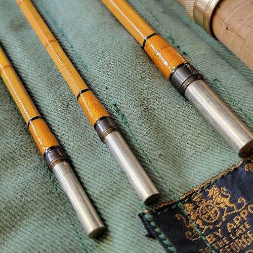 HARDY BROS. HOLLOLIGHT BAMBOO ROD 8' 3/2 5wt