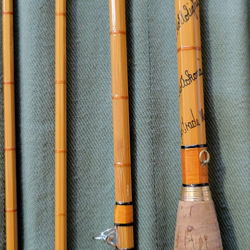 HARDY BROS. HOLLOLIGHT BAMBOO ROD 8' 3/2 5wt