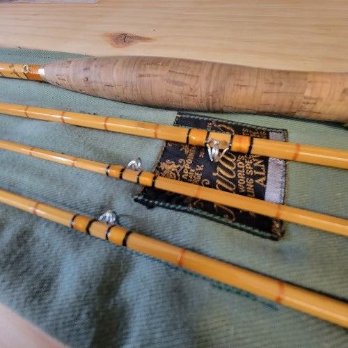 HARDY BROS. HOLLOLIGHT BAMBOO ROD 8' 3/2 5wt