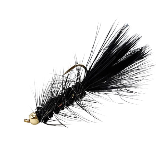BEAD HEAD WOOLLY BUGGER  - BLACK