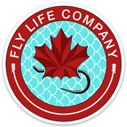 FLY LIFE CO R7 MAPLE LEAF - STICKER