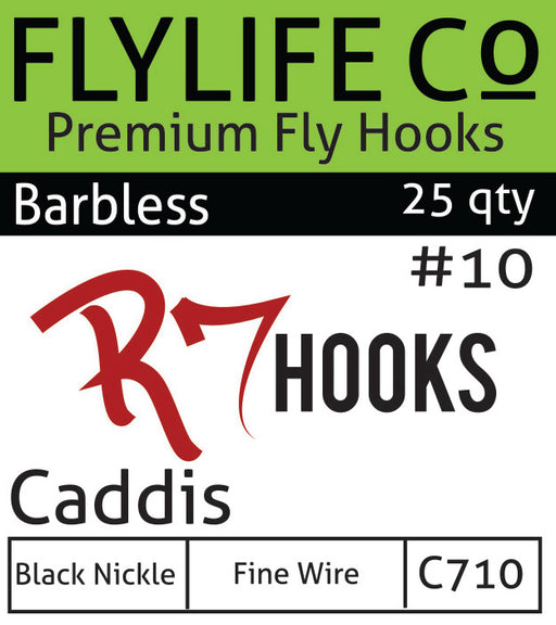 R7 Barbless Caddis Hook