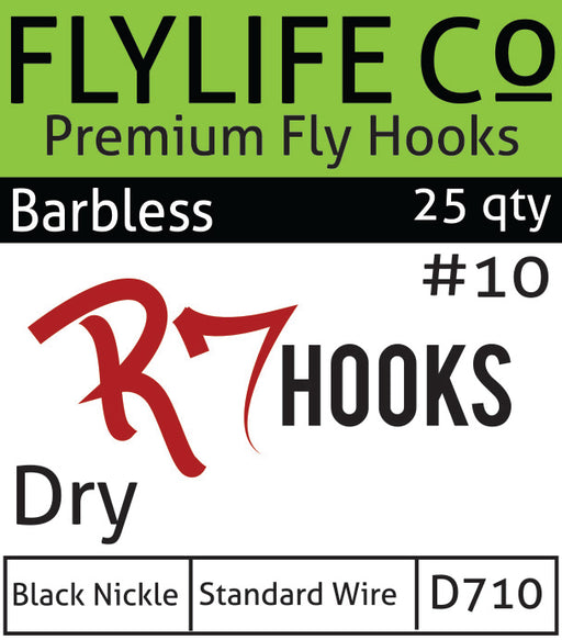 FLY LIFE CO R7 DRY FLY HOOK