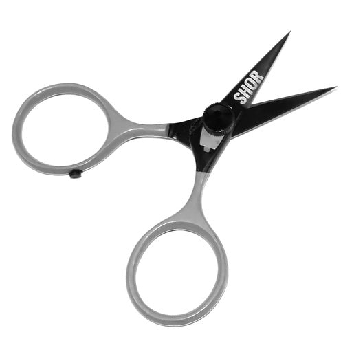 SHOR PREMIUM - RAZOR STRAIGHT SCISSORS 4"
