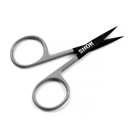 SHOR PREMIUM - TUNGSTEN CARBIDE STRAIGHT SCISSORS 4"