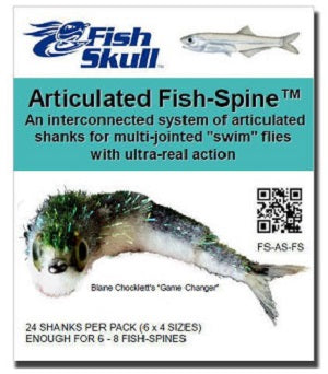 FISH SKULL ARTICULATED FISH SPINE