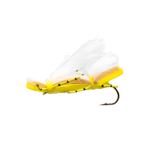 CHUBBY CHERNOBYL- YELLOW / TAN — Fly Life Company