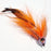 MUSKY KILLER DOUBLE - ORANGE & BLACK 8-9"