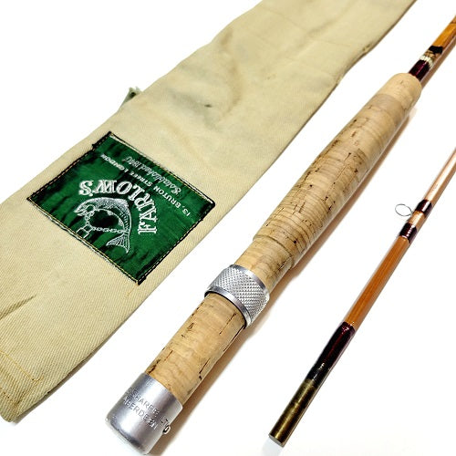 J.S. SHARPE - SCOTTIE -" THE FEATHERLIGHT" 8'5"  6WT CANE FLY ROD