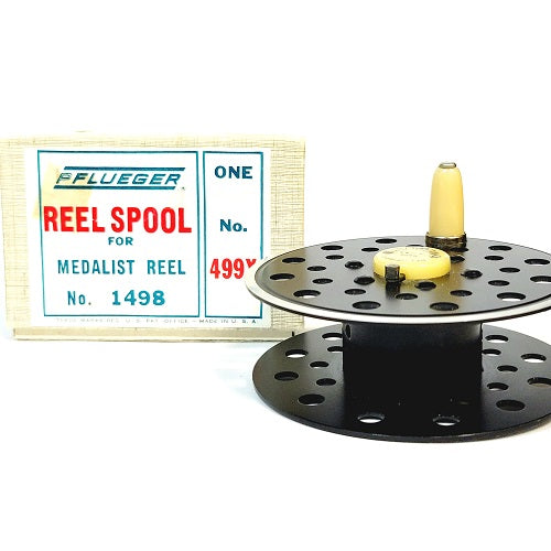 PFLUEGER MEDALIST No. 1498 REEL SPOOL No. 499X IN CORRECT BOX