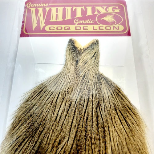 フライマテリアル ホワィテング Whiting Coq de Leon Cape Whiting Coq de Leon Rooster Cape for Sale | Slide Inn