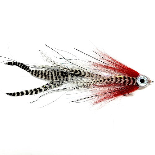 MUSKY KILLER DOUBLE - RED & WHITE 8-9"