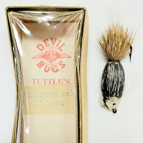 VINTAGE O. C. TUTTLE'S DEVIL BUG CO. TROUT MOUSE NO. 203