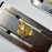 STAINLESS STEEL & GOLD BASS MONEY CLIP AND KEY CHAIN