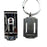 STAINLESS STEEL & GOLD BASS MONEY CLIP AND KEY CHAIN