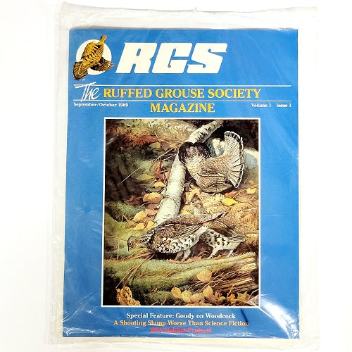 THE RUFFED GROUSE SOCIETY - MAGAZINE  INAUGURAL VOLUME 1
