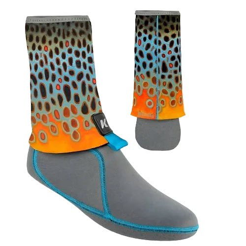 KORKERS - DEYOUNG BROWN FLANK I-DRAIN GUARD SOCK