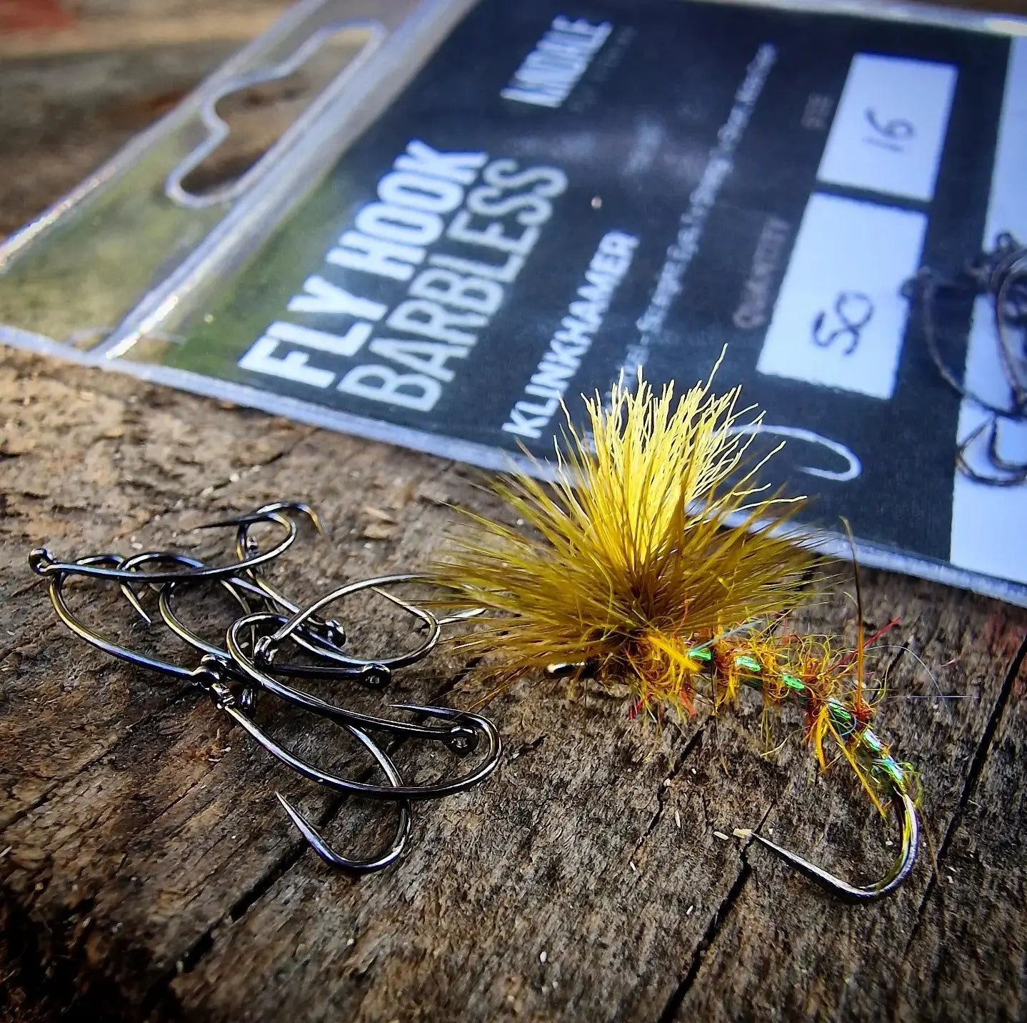 KINDALE BARBLESS KLINKHAMER HOOK