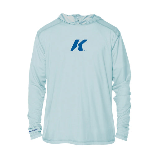 KORKERS LIGHTWEIGHT SUN-PROTECTION HOODIE - ARTIC BLUE