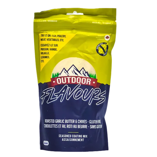 OUTDOOR FLAVOURS - ROASTED GARLIC BUTTER/CHIVES