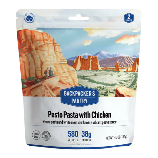 BACKPACKER'S - PESTO PASTA WITH CHICKEN