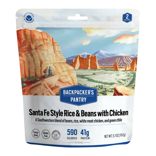 BACKPACKER'S - SANTA FE STYLE RICE & BEANS WITH CHICKEN