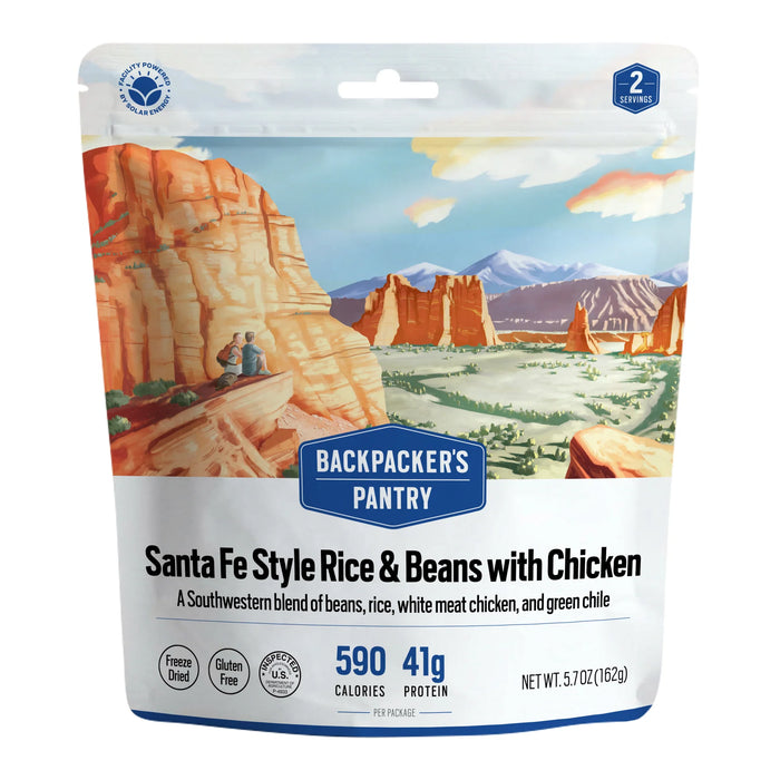 BACKPACKER'S - SANTA FE STYLE RICE & BEANS WITH CHICKEN