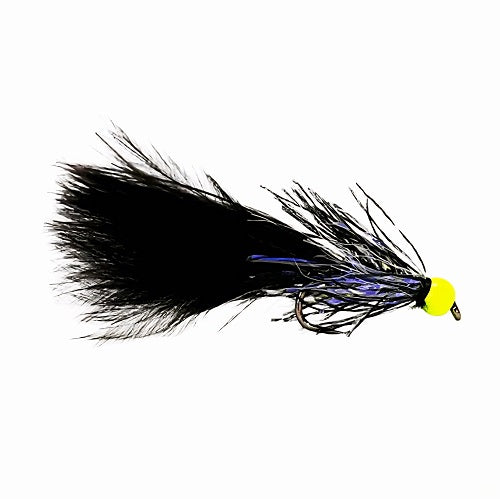 STRAGGLE LURE UV BLACK