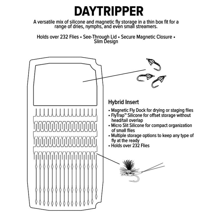 UMPQUA - UPG SILICONE DAYTRIPPER LARGE