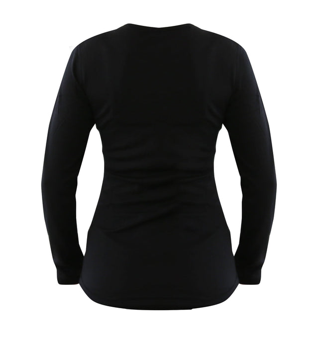 WOOLOVE - WOMEN'S 100% MERINO WOOL LONG SLEEVE CREW NECK BASE LAYER