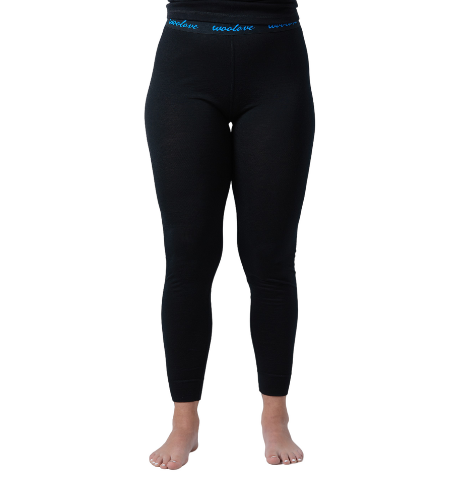 WOOLOVE - WOMEN'S 100% MERINO WOOL LONG UNDERWEAR BASE LAYER
