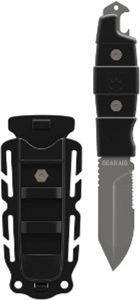 GEAR AID - BURI DROP TIP KNIFE - BLACK