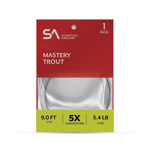 SCIENTIFIC ANGLERS - MASTERY TROUT LEADER