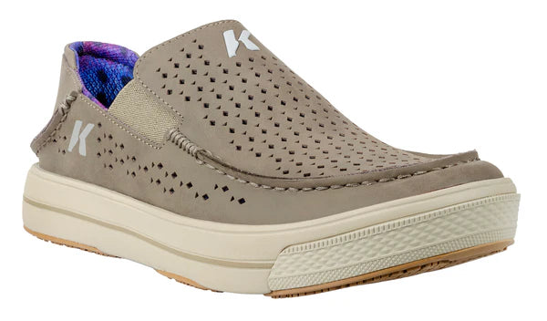 KORKERS FISH MOC - RAINBOW TROUT VENTED LEATHER