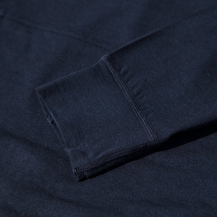 WOOLOVE - NORTHWOOL MEN'S MERINO WOOL 1/4 ZIP MIDLAYER HOODIE