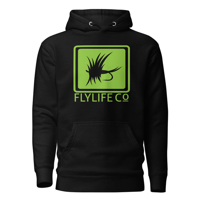 FLY LIFE CO KIND FLY HOODIE - GREEN