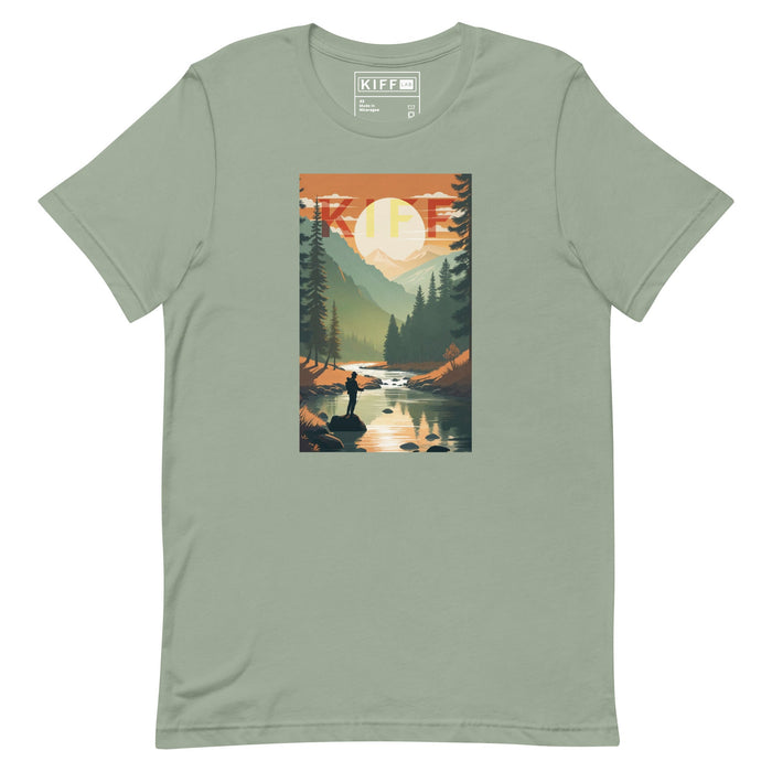 KIFFLAB - TRAIL FLY FISHING TEE