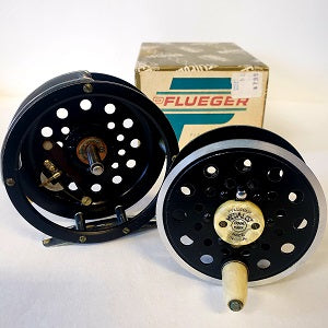 FS - Pflueger 1494 1/2 reel with 3 extra spools and reel manual.