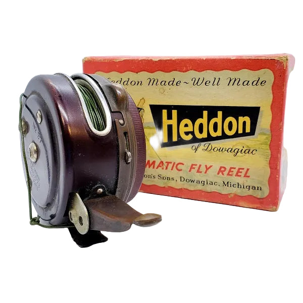 automatic reel fly fishing OCR Semi-Automatic Progressive micrometric drag Heddon Automatic Fly Reel Model