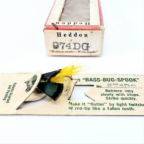 HEDDON BASS BUG SPOOK No 974 DG