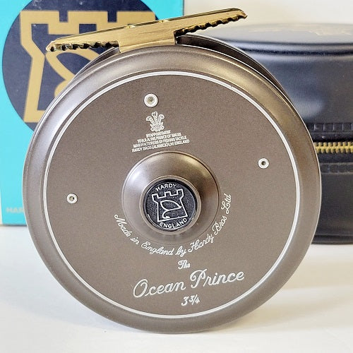 リール Hardy The Ocean Prince 3 3/4 HARDY OCEAN PRINCE - 3 3/4 FLY REEL — Fly Life Company