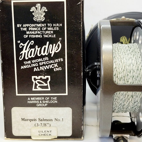 3 7/8” HARDY MARQUIS SALMON 1 EXTRA SPOOL. SILENT CHECK. NEW in Hardy Box.