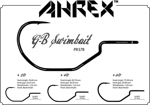 AHREX PR378 GB Swimbait