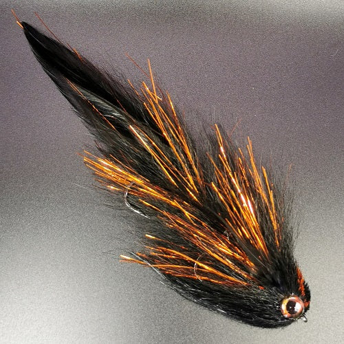 Double Bearded Slider - Black/Copper - 8-9"