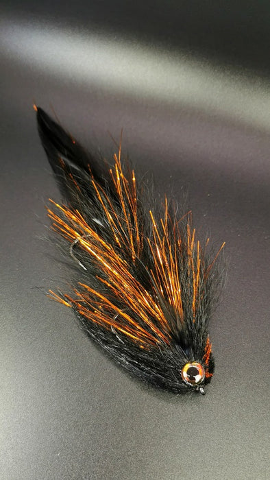 Double Bearded Slider - Black/Copper - 8-9"