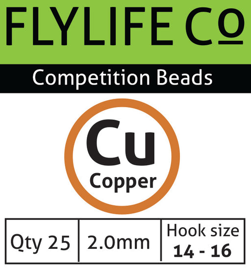 FLY LIFE CO - COPPER BEADS