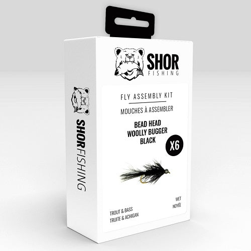 SHOR - BEAD HEAD WOOLLY BUGGER ASSEMBLY KIT