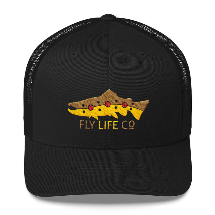 FLY LIFE CO BROWN TROUT - HAT